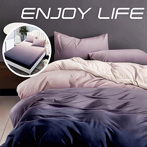 Lenjerie de pat finet, 6 piese, pentru pat dublu, cearceaf de pat cu elastic 160x200cm, cearceaf de pilota 200x230cm, doua fete de perna 50x70cm si doua fete de perna 70x70cm, Pucioasa, FINHEL13 FINHEL-13