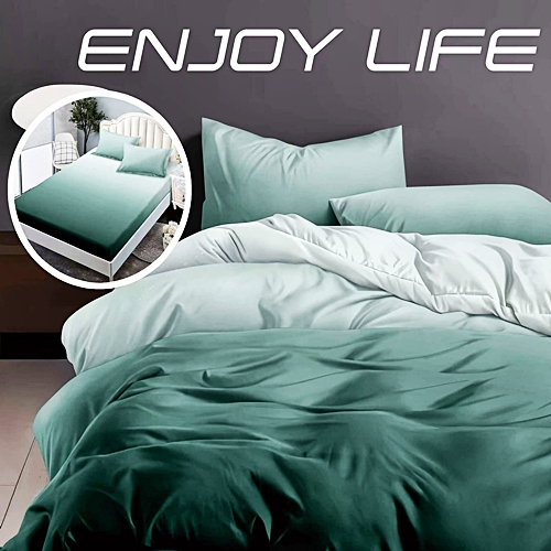 Lenjerie de pat finet, 6 piese, pentru pat dublu, cearceaf de pat cu elastic 160x200cm, cearceaf de pilota 200x230cm, doua fete de perna 50x70cm si doua fete de perna 70x70cm, Pucioasa, FINHEL14 FINHEL-14