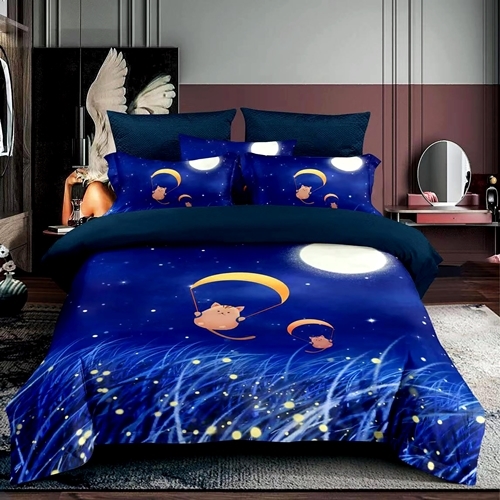 Lenjerie de pat Copii, finet, 3 piese, 3D, LDP-C-FIN3D-10013 LDP-C-FIN3D-10013