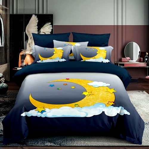 Lenjerie de pat Copii, finet, 3 piese, 3D, LDP-C-FIN3D-10015 LDP-C-FIN3D-10015