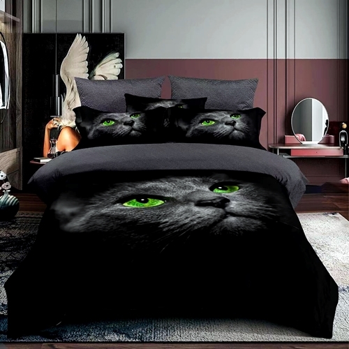 Lenjerie de pat Copii, finet, 3 piese, 3D, LDP-C-FIN3D-10018 LDP-C-FIN3D-10018