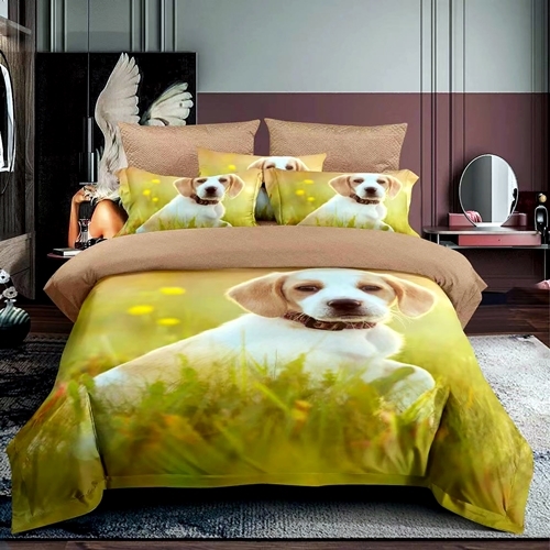 Lenjerie de pat Copii, finet, 3 piese, 3D, LDP-C-FIN3D-1006 LDP-C-FIN3D-1006