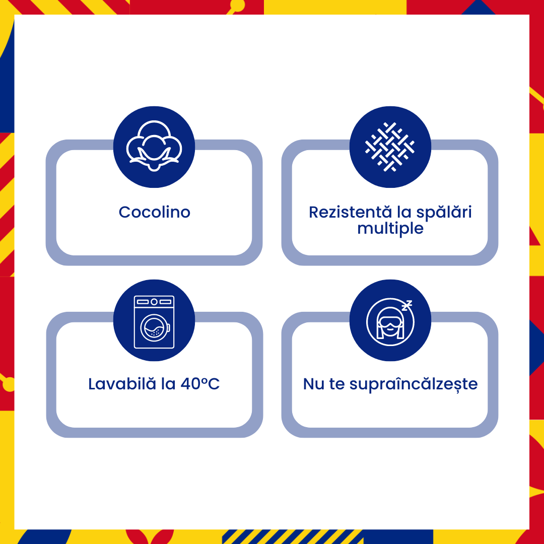 Lenjerie de pat dublu Cocolino UNI, spots, 4 piese, lila, Pucioasa LDP-CCOS-lila