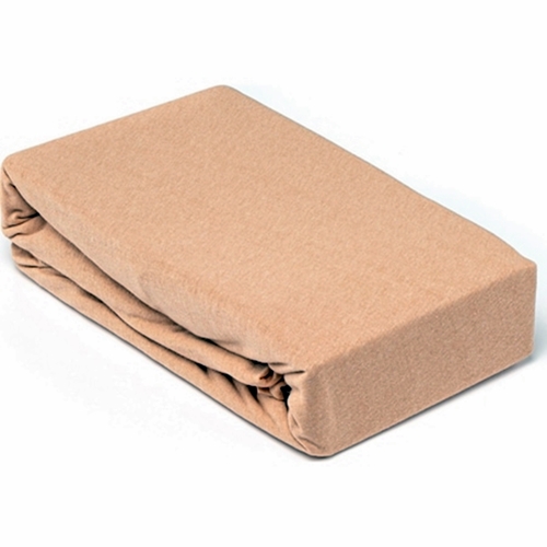 Cearceaf cu elastic, 160x200cm, jersey, crem, LDP-MLM-CRF-CREM-160 LDP-MLM-CRF-CREM-160