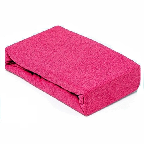 Cearceaf cu elastic, 160x200cm, jersey, fucshia, LDP-MLM-CRF-FUCSHIA-160 LDP-MLM-CRF-FUCSHIA-160