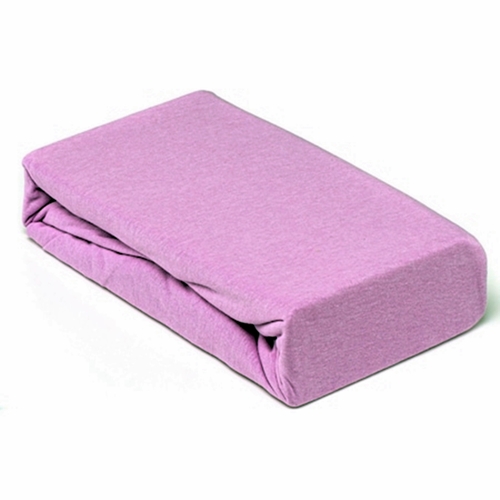 Cearceaf cu elastic, 140x200cm, jersey, lila, LDP-MLM-CRF-LILA-140 LDP-MLM-CRF-LILA-140