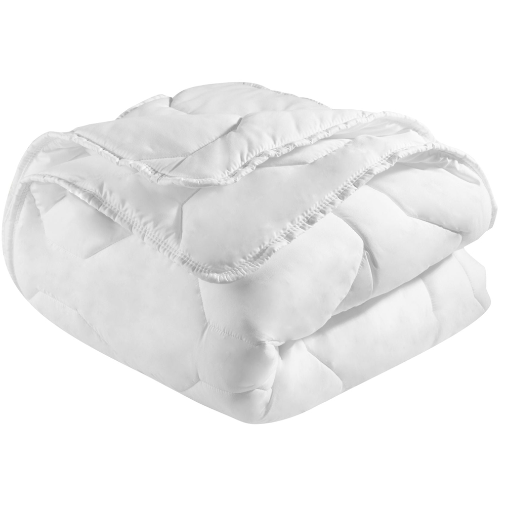 Pilota de iarna, matlasata, umplutura silicon antialergic, invelis microfibra, 140x210cm, alba, LDP-PIL-MICRO-I-ALBA-140 LDP-PIL-MICRO-I-ALBA-140