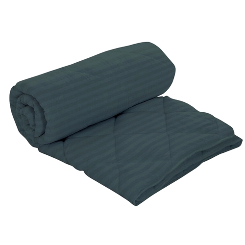 Set pilota de iarna, matlasata, umplutura lana, invelis damasc, policoton, 140x210cm, antracit, Pucioasa + 2 perne matlasate, antialergice, 50x70cm, Pucioasa LDPSETPPPOLINOUIANTRACIT140