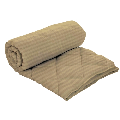 Set pilota de iarna, matlasata, umplutura lana, invelis damasc, policoton, 140x210cm, cappucino, Pucioasa + 2 perne matlasate, antialergice, 50x70cm, Pucioasa LDPSETPPPOLINOUICAPPUCINO140