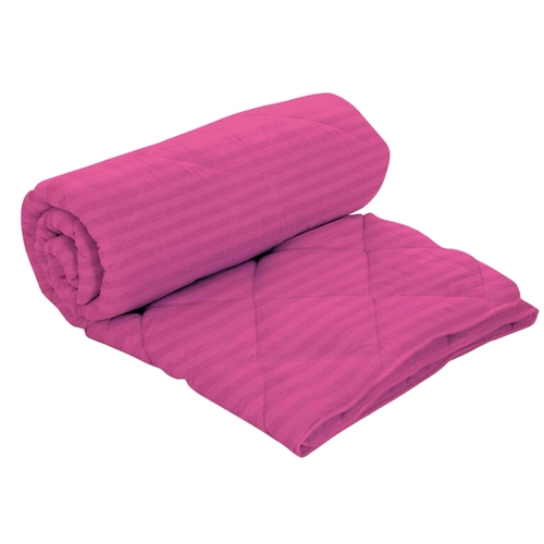 Set pilota de iarna, matlasata, umplutura lana, invelis damasc, policoton, 140x210cm, siclam, Pucioasa + 2 perne matlasate, antialergice, 50x70cm, Pucioasa LDPSETPPPOLINOUISICLAM140