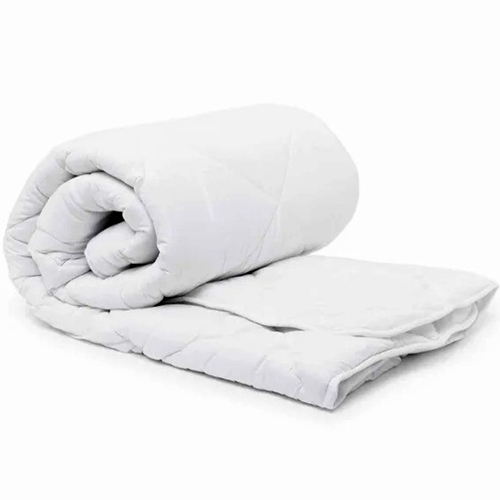 Pilota de vara, matlasata, umplutura silicon antialergic, invelis microfibra, 180x210cm, alba LDP-MLM-PIL-V-ALBA-180